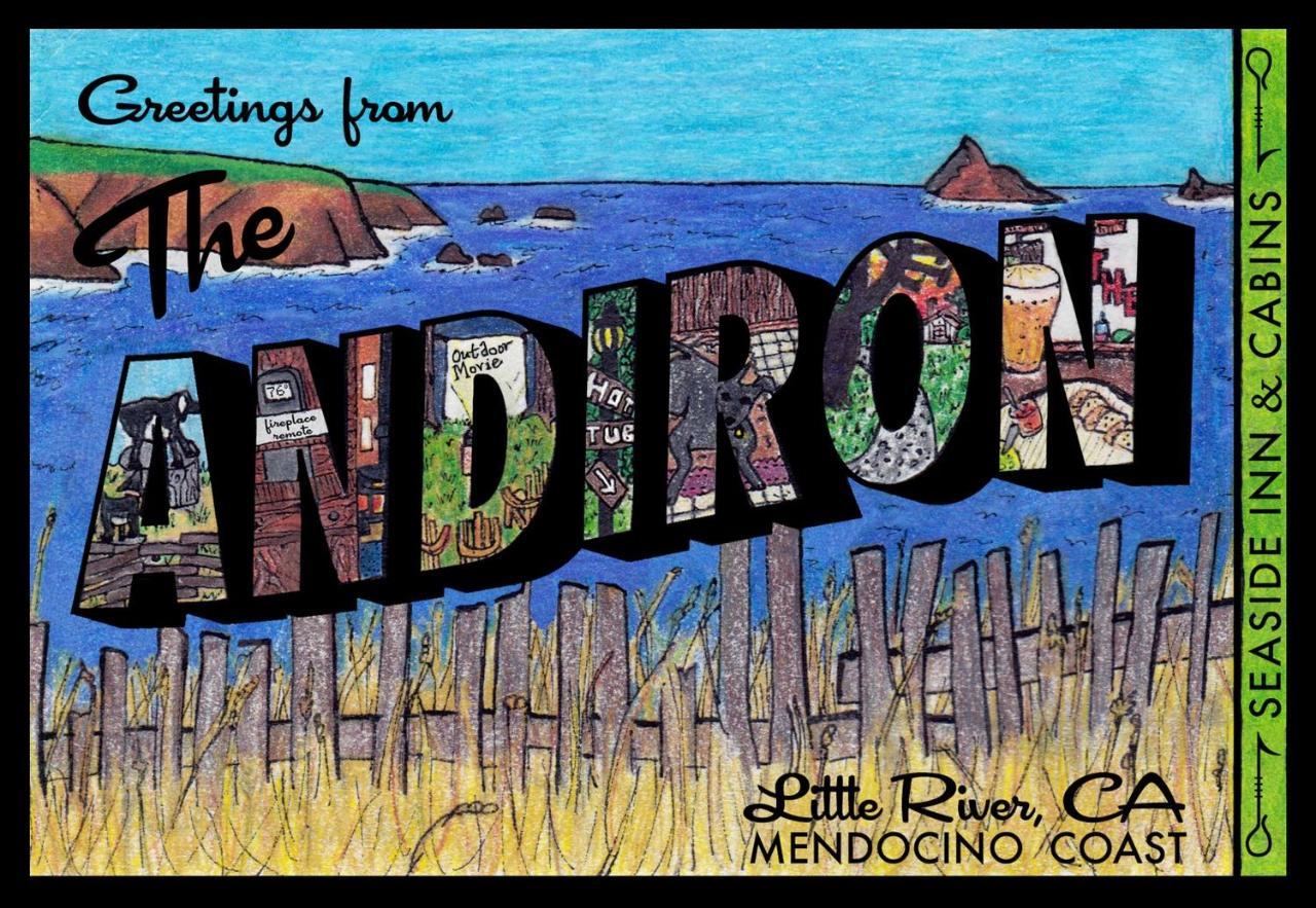 The Andiron Seaside Inn & Cabins Little River ภายนอก รูปภาพ